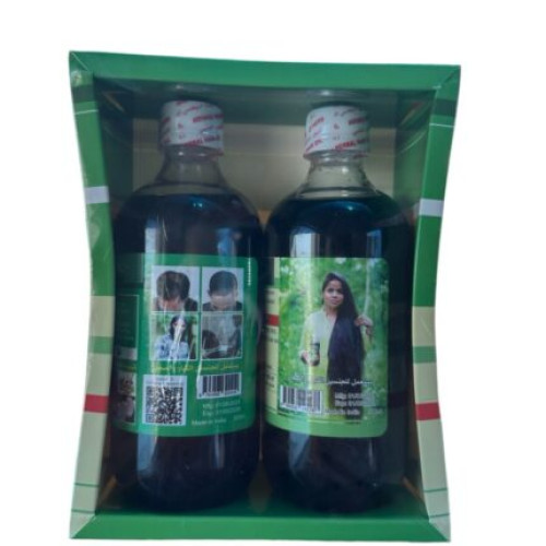 Ayurvedic Herbal Hair Oil 108 Herbs Set Of 2 Bottles 500 ml Each